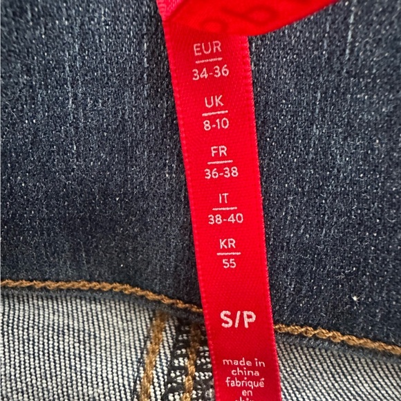 SPANX Distressed Skinny Ankle Jeans – Dark Wash – Size S/P - Picture 5 of 7